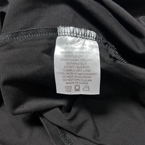 Roots Collection PRAY Short Sleeve Hoodie SIZE M Black Pullover Activewear - Picture 4 of 7